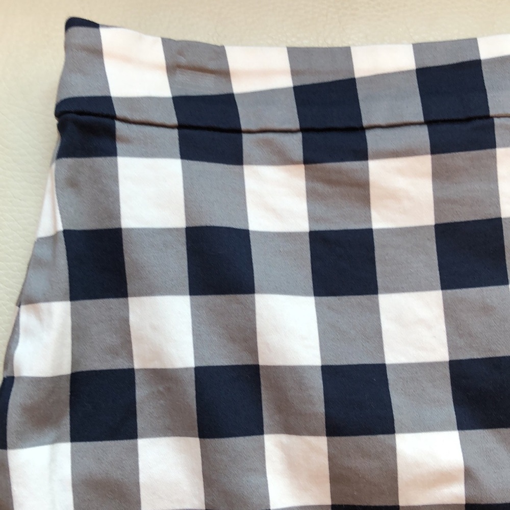 Banana Republic blue/gray/white midi pencil skirt - Picture 2 of 6
